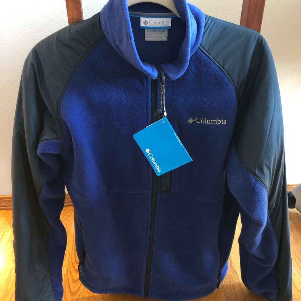 Men’s M Colombia fleece Zip up